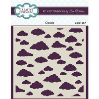 Creative Expressions - 6 x 6 Stencils - Clouds