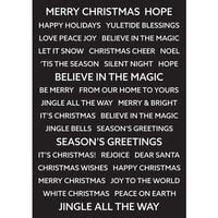 Creative Expressions - Christmas - Wordies Sentiment Sheets - Season's Greetings