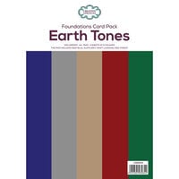 Creative Expressions - A4 Foundations Card Pack - Earth Tones