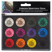 Cosmic Shimmer - Iridescent Watercolour Palette - Set 2 - Carnival Brights