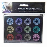 Cosmic Shimmer - Iridescent Watercolour Palette - Set 9 - Frosted and Chic