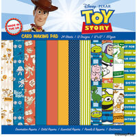 Creative World of Crafts - 12 x 12 Card Making Pad - Toy Story