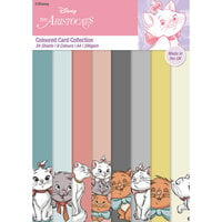 Creative World Of Crafts - A4 Colour Card Pack - Aristocats
