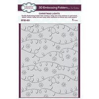 Creative Expressions - 3D Embossing Folder - Christmas Lights