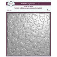 Creative Expressions - 3D Embossing Folder - Heart To Heart