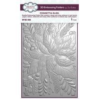 Creative Expressions - Christmas - 3D Embossing Folder - Poinsettia Bliss