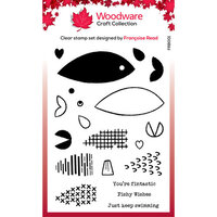 Woodware - Clear Photopolymer Stamps - Build A Fish