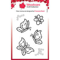 Woodware - Clear Photopolymer Stamps - Little Butterflies