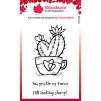 Woodware - Clear Photopolymer Stamps - Heart Cactus