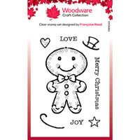 Woodware - Christmas - Clear Photopolymer Stamps - Gingerbread Man
