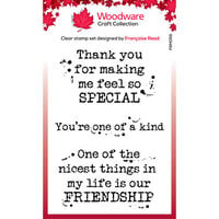 Woodware - Clear Photopolymer Stamps - Kind Words