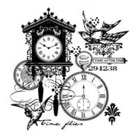 Woodware - Clear Photopolymer Stamps - Time After Time