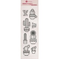 Woodware - Clear Photopolymer Stamps - Succulents
