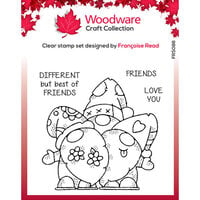 Woodware - Clear Photopolymer Stamps - Gnome Friends