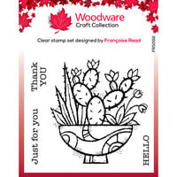Woodware - Clear Photopolymer Stamps - Succulent Display