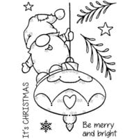 Woodware - Christmas - Clear Photopolymer Stamps - Funtime Gnome