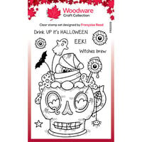 Woodware - Halloween - Clear Photopolymer Stamps - Spooky Cup