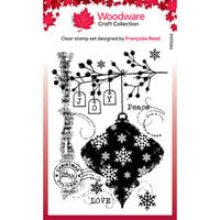 Woodware - Christmas - Clear Photopolymer Stamps - Winter Bauble