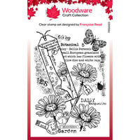Woodware - Clear Photopolymer Stamps - Garden Daisies