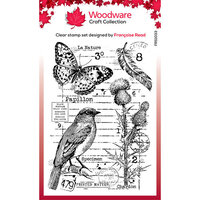 Woodware - Clear Photopolymer Stamps - Nature Page