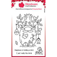 Woodware - Clear Photopolymer Stamps - Birdwatching