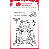 Woodware - Clear Photopolymer Stamps - Hopping Gnome