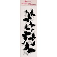 Woodware - Clear Photopolymer Stamps - Butterfly Cascade