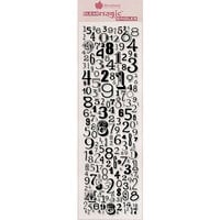 Woodware - Clear Photopolymer Stamps - Numbers