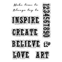 Woodware - Clear Photopolymer Stamps - Vintage Inspiration