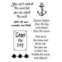 Woodware - Clear Photopolymer Stamps - Nautical Sayings