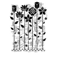 Woodware - Clear Photopolymer Stamps - Dreamy Garden