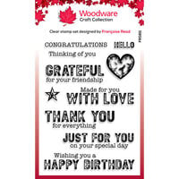 Woodware - Clear Photopolymer Stamps - Made For You