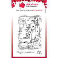 Woodware - Clear Photopolymer Stamps - Baby Deer