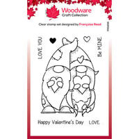 Woodware - Clear Photopolymer Stamps - Valentine Gnome