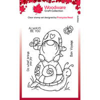 Woodware - Clear Photopolymer Stamps - Snail Ride