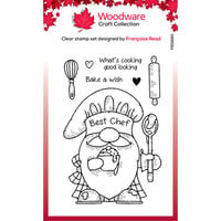 Woodware - Clear Photopolymer Stamps - Gnome Chef