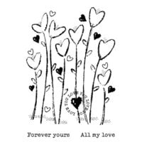 Woodware - Clear Photopolymer Stamps - Wild Hearts