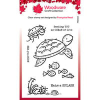 Woodware - Clear Photopolymer Stamps - Sea Turtle
