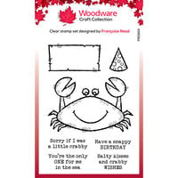 Woodware - Clear Photopolymer Stamps - Mr. Crab