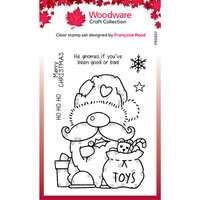 Woodware - Christmas - Clear Photopolymer Stamps - Santa Gnome