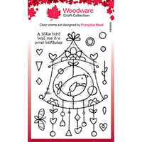 Woodware - Clear Photopolymer Stamps - Wire Birdhouse
