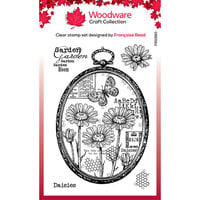 Woodware - Clear Photopolymer Stamps - Daisy Frame
