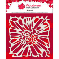 Woodware - 6 x 6 Stencils - Flower Centre