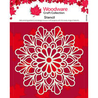 Woodware - Stencils - Teardrop Mandala
