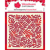 Woodware - Stencils - Cross Hatch