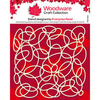Woodware - Stencils - Oval Mesh