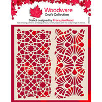 Woodware - 6 x 6 Stencils - Arabesque