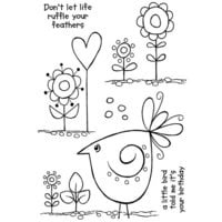 Woodware - Clear Photopolymer Stamps - Sweet Tweet