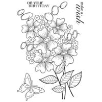 Woodware - Clear Photopolymer Stamps - Bold Blooms Beatrice