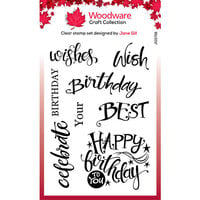 Woodware - Clear Photopolymer Stamps - A Birthday Moment